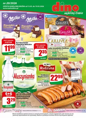 DINO gazetka - od 13/05/2026 do 19/05/2026